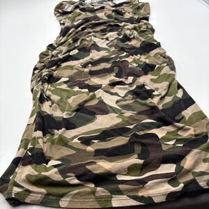 Venus Tank Dress Camouflage Beach Pool Size Large Summer 95% Rayon 5%‎ Spandex